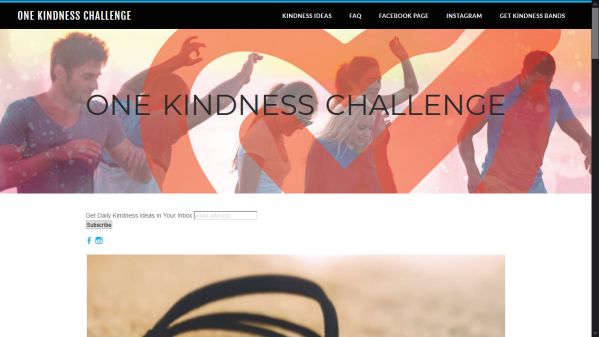 One Kindness 21 Day Challenge
